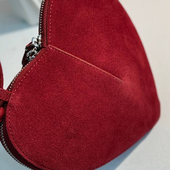 Mini Leather and Suede Handbag “Heart Chic” - Picture 12 of 13